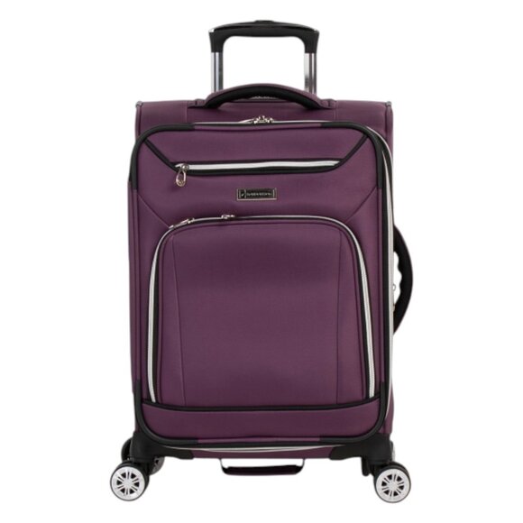 LONDON FOG 20in Coventry Softside Carry-on Spinner - Picture 1 of 4